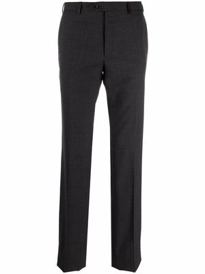 Brioni tailored virgin wool-blend trousers - Brown
