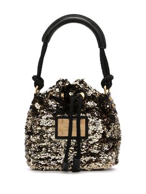 Louis Vuitton 2009 pre-owned mini Noe Rococo bucket bag - Gold