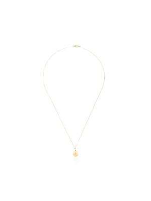 Andrea Fohrman 18kt yellow gold Full Moon diamond pendant necklace