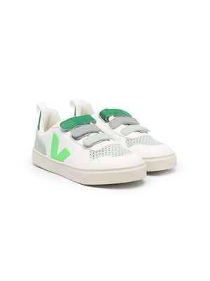 VEJA Kids side-logo detail sneakers - White