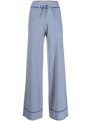 Madeleine Thompson Ursa cashmere trousers - Blue