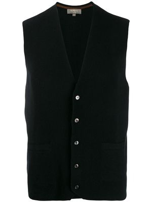 N.Peal The Chelsea Milano waistcoat - Black