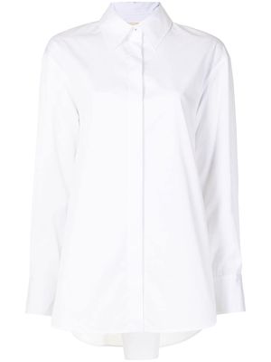 PortsPURE long-sleeve cotton shirt - White