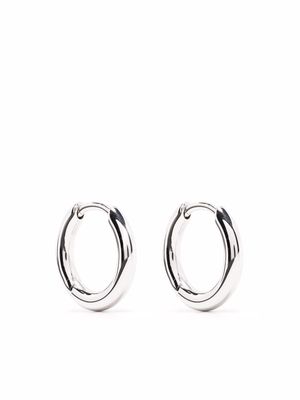 Tom Wood small Classic hoop earrings - Silver