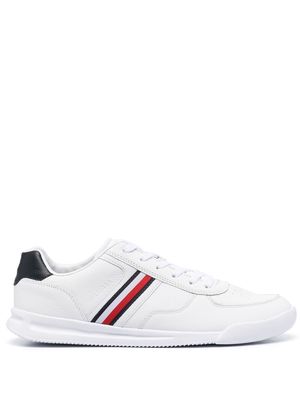 Tommy Hilfiger low-top leather sneakers - White