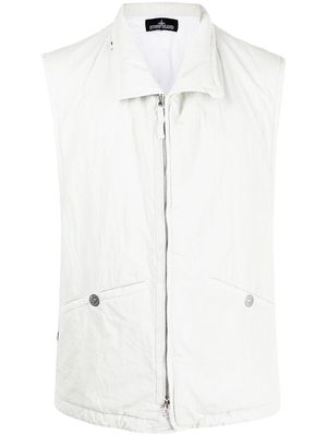 Stone Island Shadow Project sleeveless zip-up gilet jacket - Green