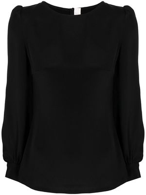 JANE Binky silk blouse - Black