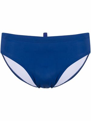 Dsquared2 logo-print swimming trunks - Blue