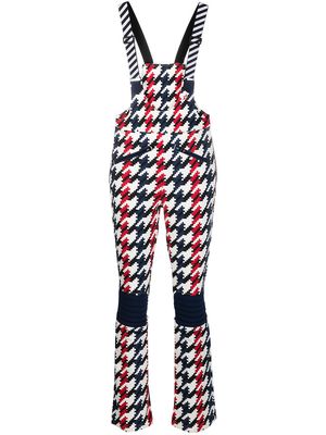 Perfect Moment houndstooth-print jumpsuit - White
