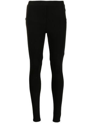 3.1 Phillip Lim zip-cuff jersey leggings - Black