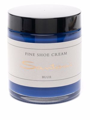 Santoni shoe-care polishing cream - Blue