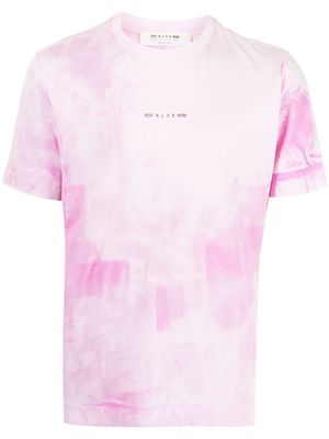 1017 ALYX 9SM tie-dye cotton T-shirt - Pink