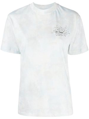 Off-White Meteor Shower print T-shirt - Blue