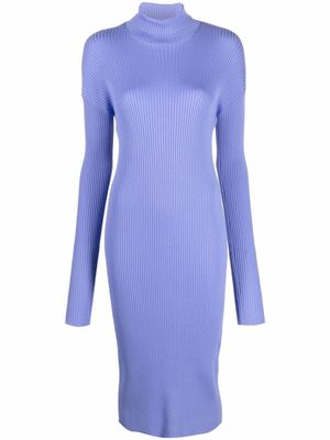 MRZ Dolce Vita ribbed-knit midi dress - Purple