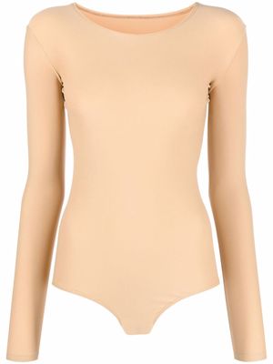 Loulou long-sleeve bodysuit - Neutrals