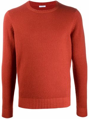 Malo crew-neck cashmere jumper - Orange
