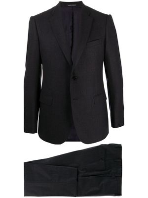 Emporio Armani single-breasted suit - Blue
