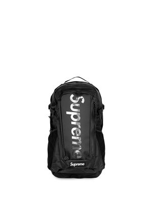 Supreme logo-print backpack "SS 21" - Black