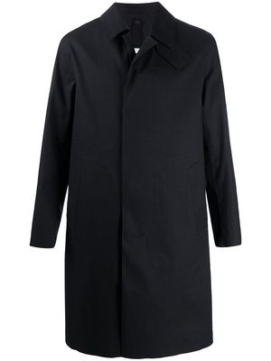 Mackintosh OXFORD bonded three-quarters coat - Black