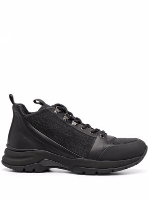 Baldinini lace-up hiking boots - Black