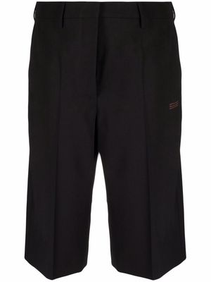Off-White high-waisted tailored shorts - Black