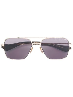 Dita Eyewear Flight squared sunglasses - Metallic