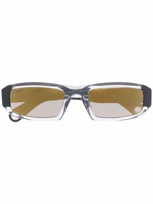 Jacquemus Saltu rectangle-frame sunglasses - Black Jacquemus Saltu rectangle-frame sunglasses - Black