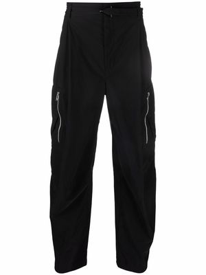 Bottega Veneta zip-pocket detail trousers - Black