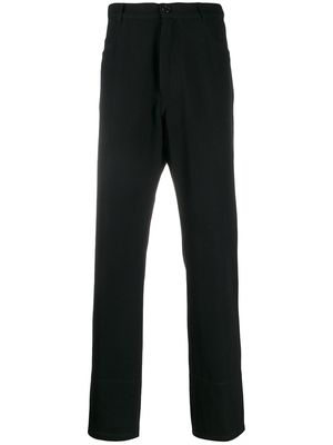 Ann Demeulemeester straight-leg trousers - Black