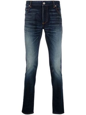 Balmain slim-fit faded jeans - Black