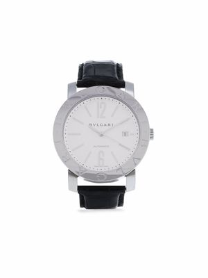 Bvlgari Pre-Owned 2014 pre-owned automatic 42mm - Silver