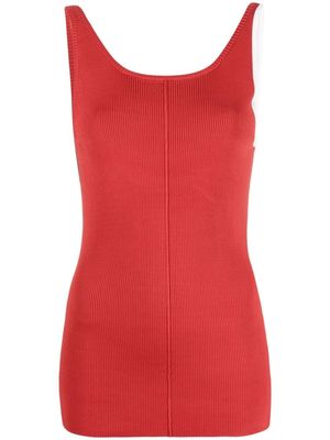 Peter Do Maggie knitted tank top - Red