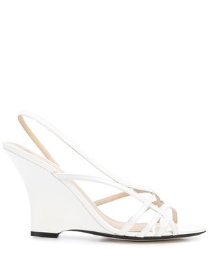 Alevì Valerie wedge sandals - White