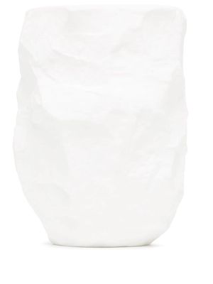1882 Ltd Tall bone china vase - White