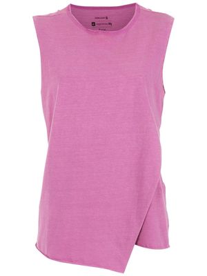 Osklen envelope-detail sleeveless blouse - Pink