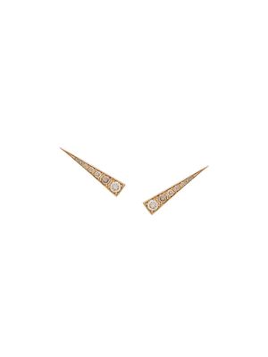 Daou 18kt yellow gold Spark diamond earrings