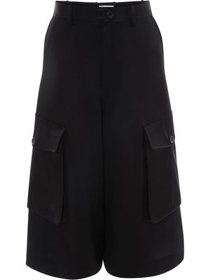 JW Anderson cropped cargo trousers - Black