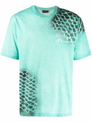 Mauna Kea logo crew-neck T-shirt - Green