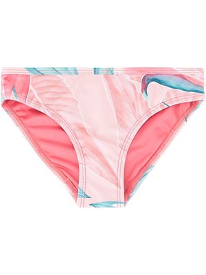 Duskii Girl Mila printed bikini bottom - Pink