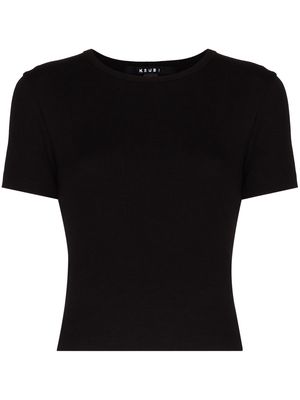 Ksubi short-sleeved cropped T-shirt - Black