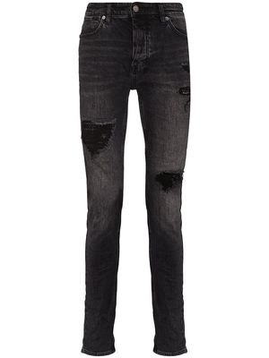 Ksubi Van Winkle Jungle Patch skinny jeans - Black