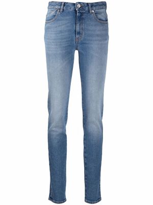 Just Cavalli high-waisted slim-cut jeans - Blue