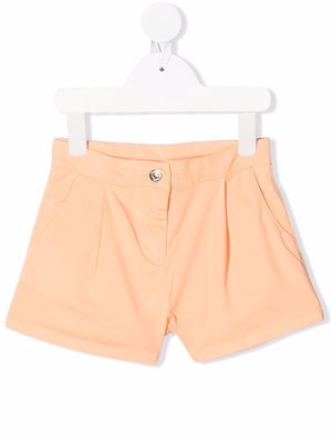 Knot Olivia twill shorts - Orange