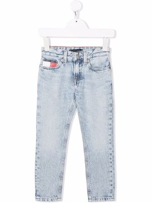 Tommy Hilfiger Junior slim-cut denim jeans - Blue