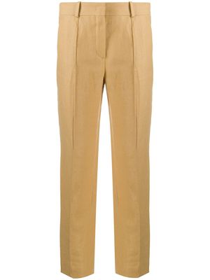 Loro Piana panelled cropped trousers - Neutrals