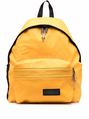 Eastpak logo-patch backpack - Yellow