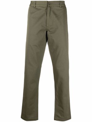 Universal Works mid-rise straight-leg trousers - Green
