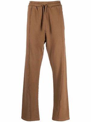 424 drawstring-waist trousers - Brown