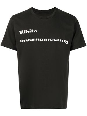 White Mountaineering logo-print crewneck T-shirt - Grey