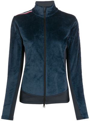 Rossignol Palmares textured zip-up sweatshirt - Blue